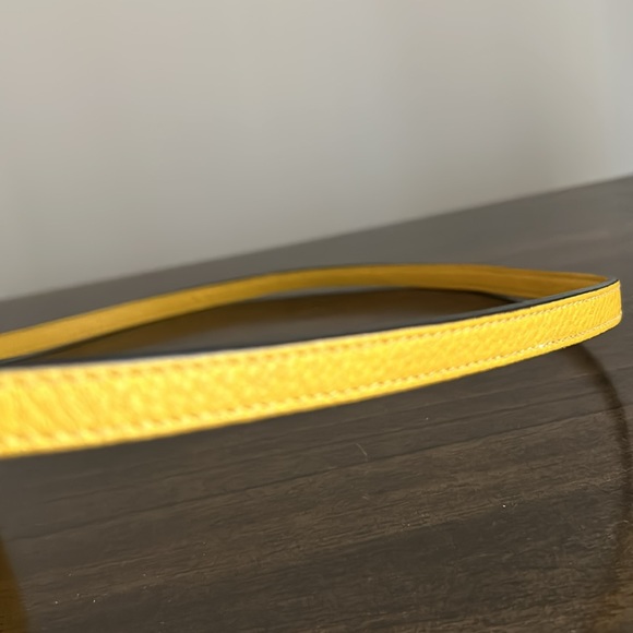 Prada Used good condition yellow bag - Picture 3 of 12